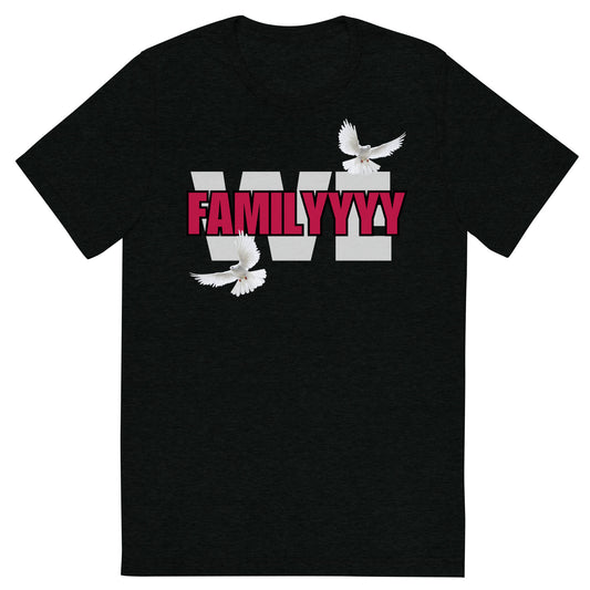 we family blk  Short sleeve t-shirt