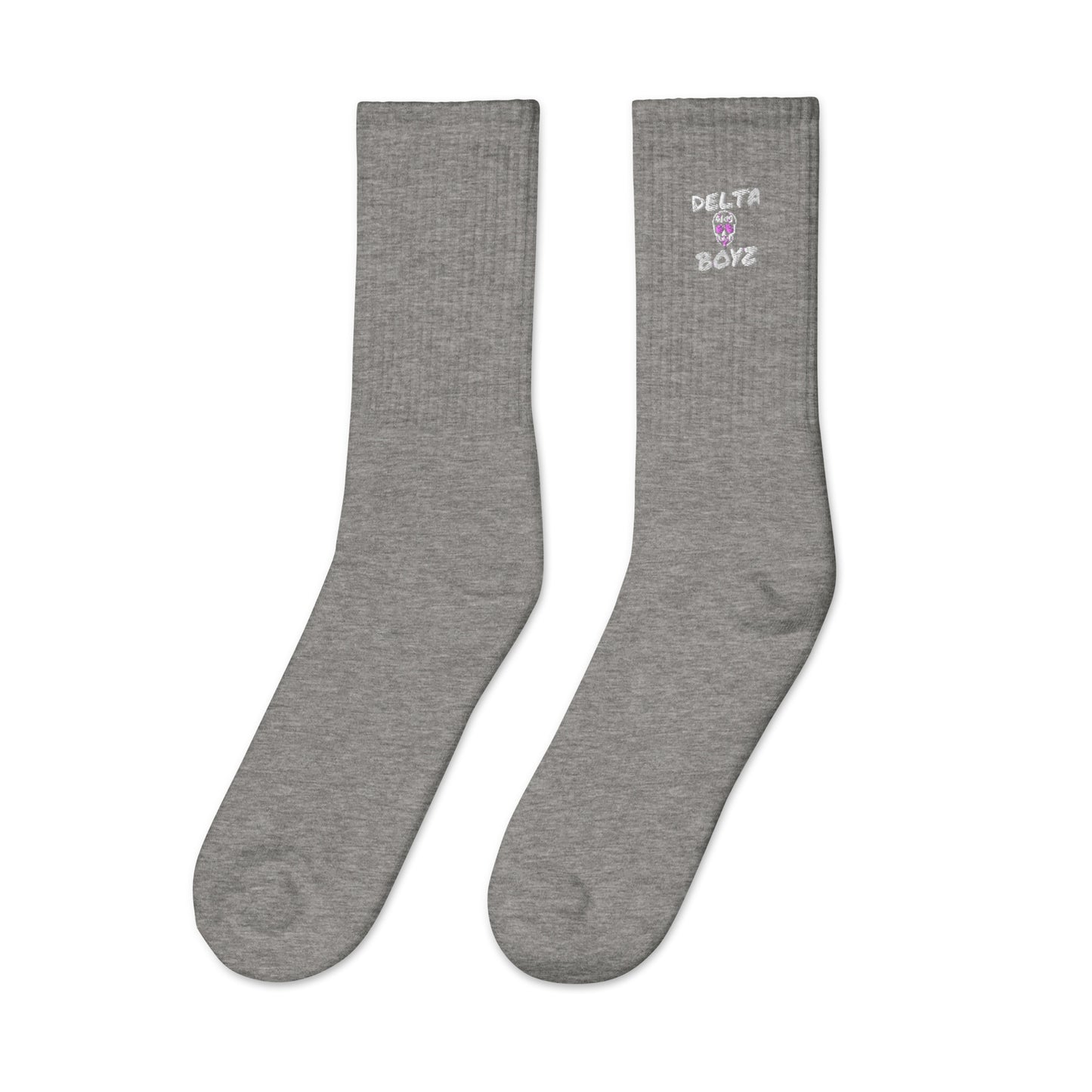 Delta Boyz Embroidered socks